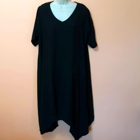 Gershon Bram Oversized Lagenlook Balloon Dress - Picture 1 of 9